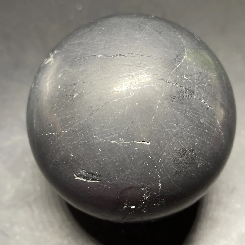 Shungite sphere for EMF protection - Picture 3 of 6